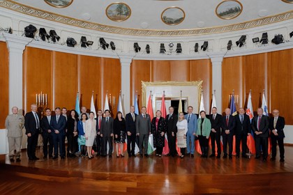 Концерт по случаю 25-20-летия членства Республики Болгария и девяти других европейских государств в НАТО.